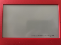 An E-Ink Status Display - Battery Status
